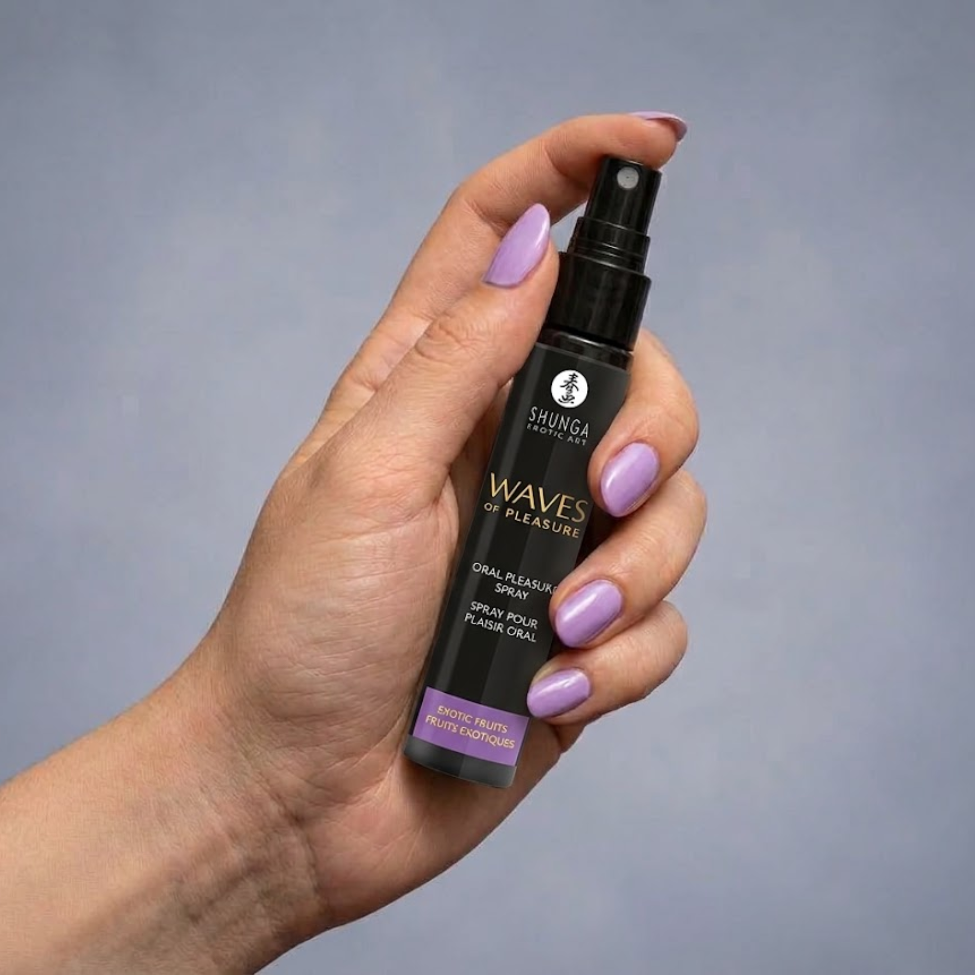 Shunga Waves of Pleasure Oral Pleasure Spray Exotic Fruits 0.66 fl oz Secondary image
