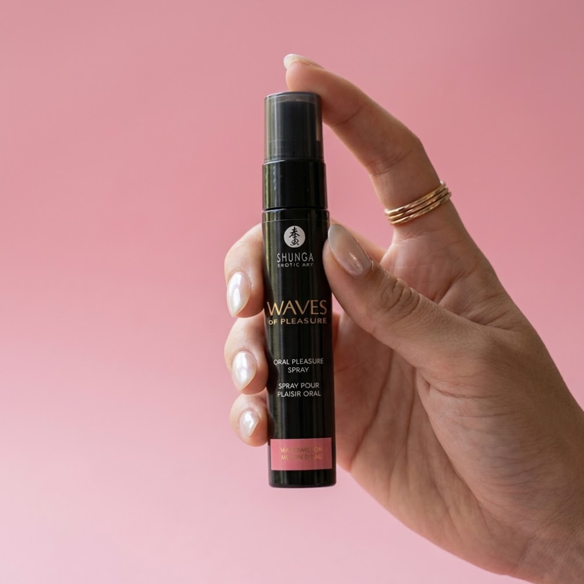 Shunga Waves of Pleasure Oral Pleasure Spray Watermelon 0.66 fl oz Secondary image