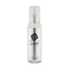 Front studio view of the clear 4.2 fl oz (125 ml) pump bottle of Sliquid Spark Studio silicone stimulating lubricant with a metallic silver label and clear cap.