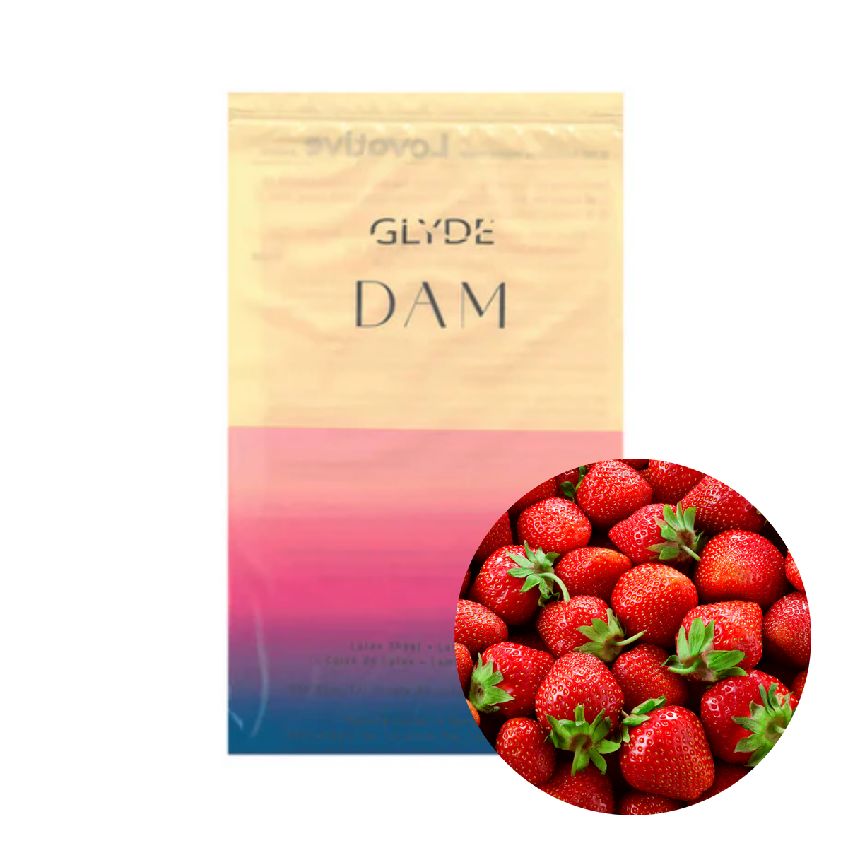 Sheer Glyde Dams Pink/Strawberry Main image