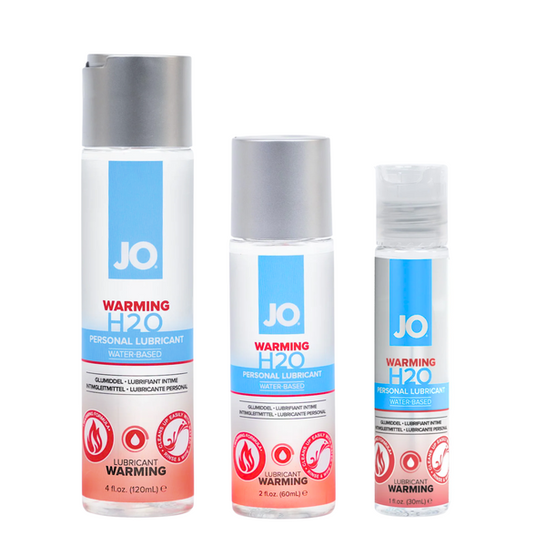 System JO Warming H2O Lubes Variations