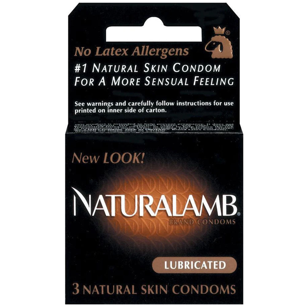 Trojan NaturaLamb Luxury Box 3 Condoms Main image