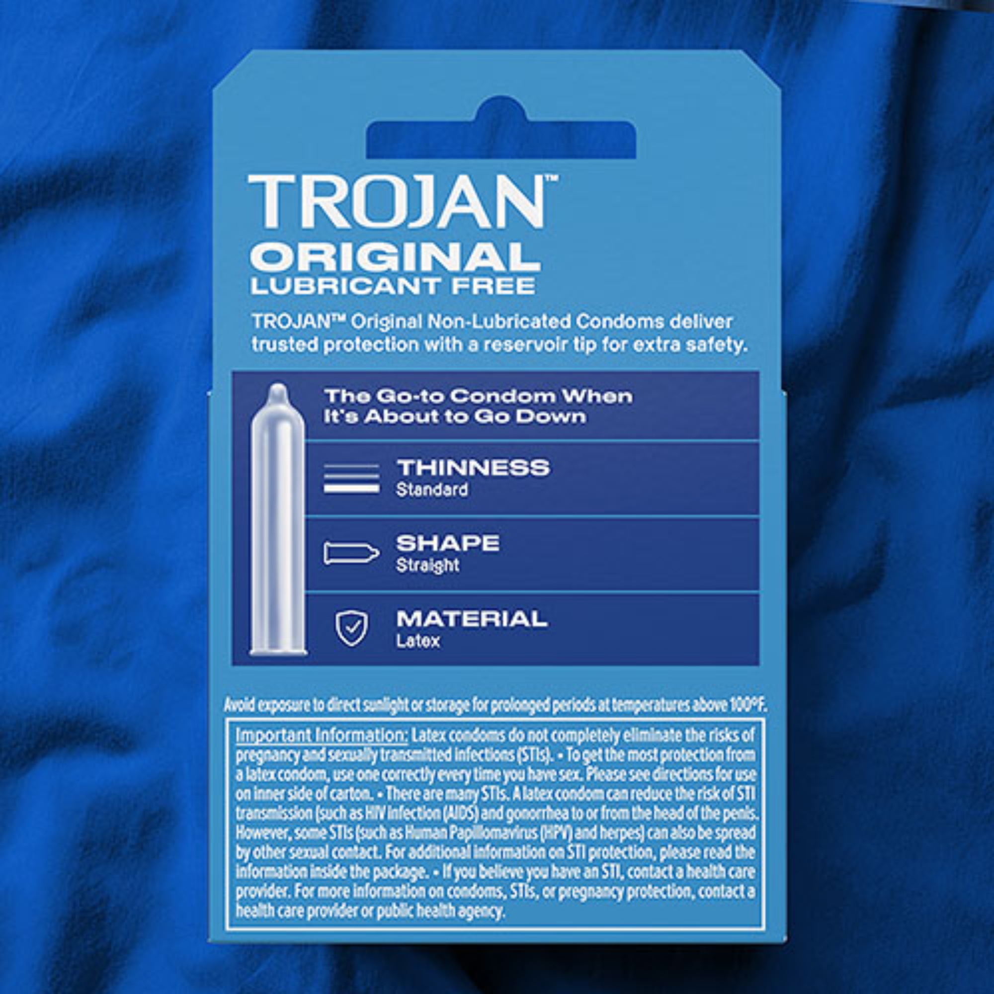 Trojan Enz sin lubricante, paquete de 3 Imagen secundaria del producto