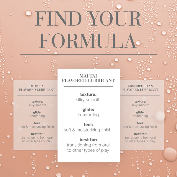JO Cocktails Mai Tai Flavored Lube 2 fl oz - formula