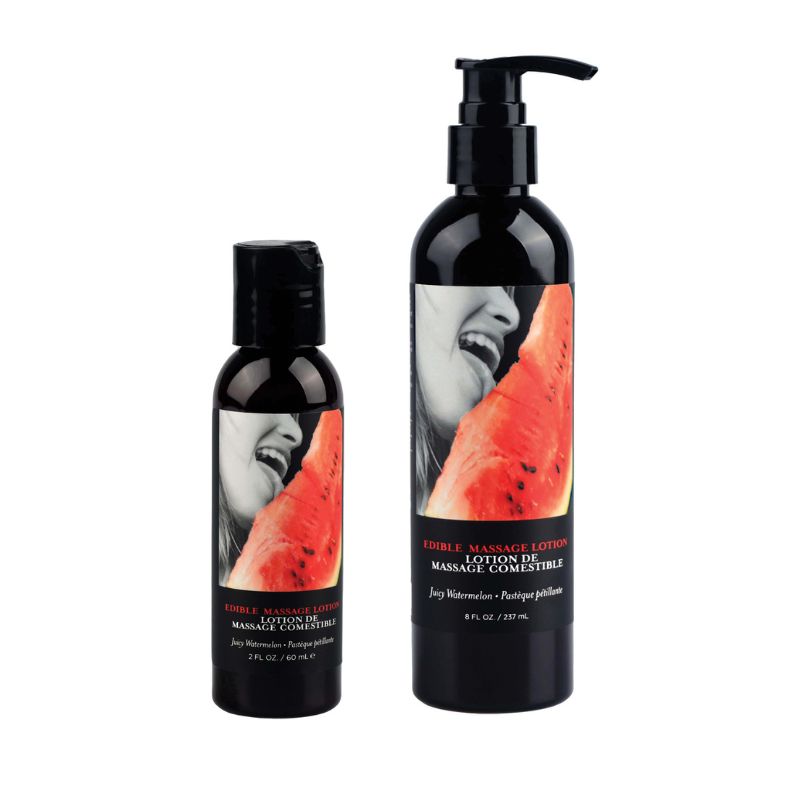 Earthly Body Hemp Seed by Night Edible LOTION Watermelon Imagen principal del producto