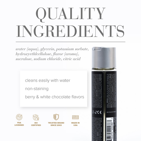 Jo Gelato White Chocolate Raspberry Truffle Lubricant - quality
