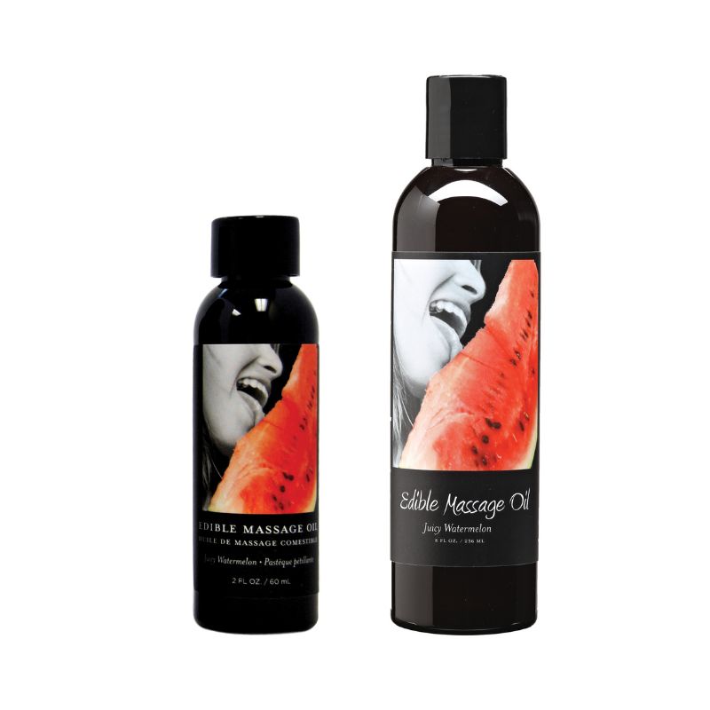 Earthly Body EDIBLE Massage Oil Watermelon Imagen principal del producto