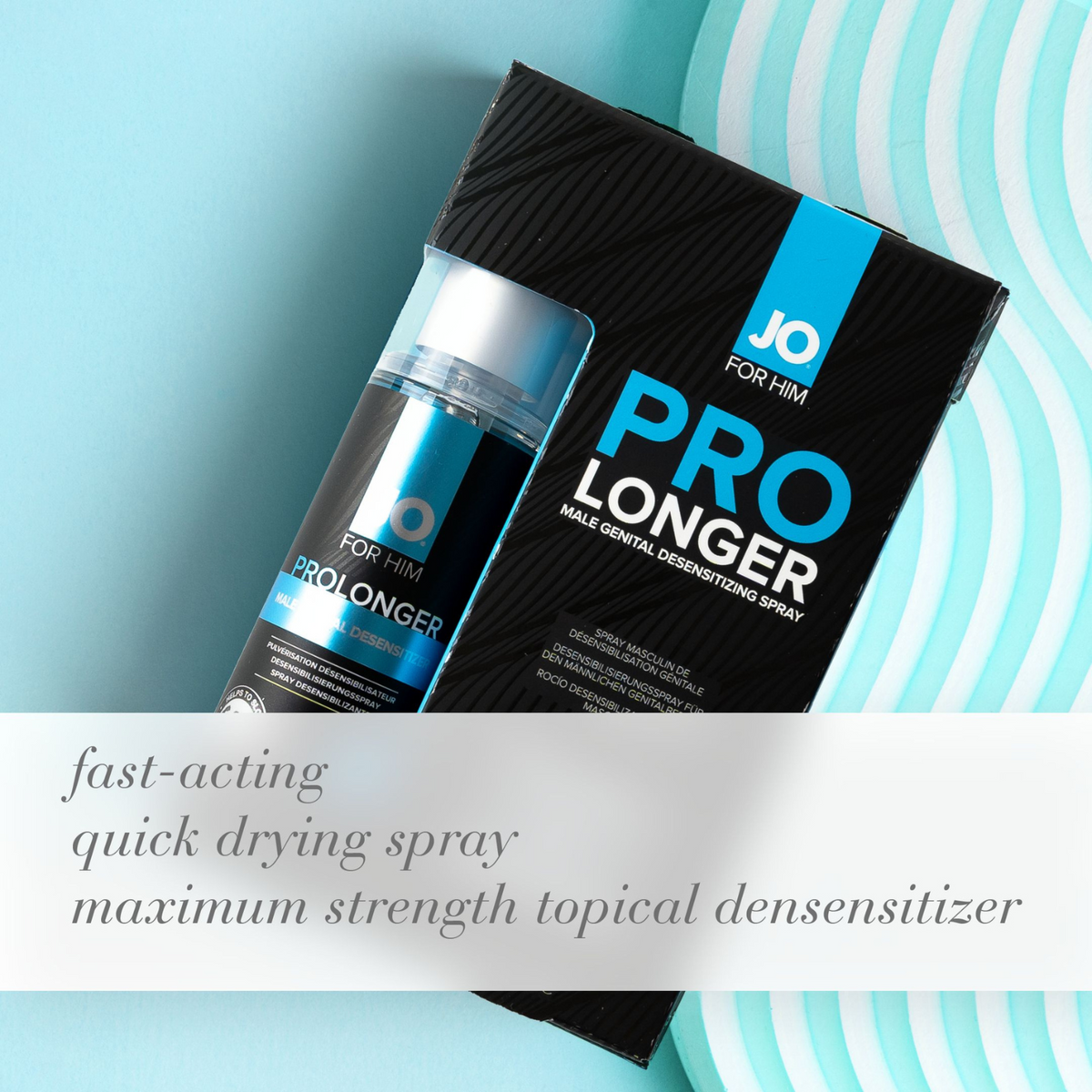 System JO Prolonger Spray For Him 60ml - fast acting spray
