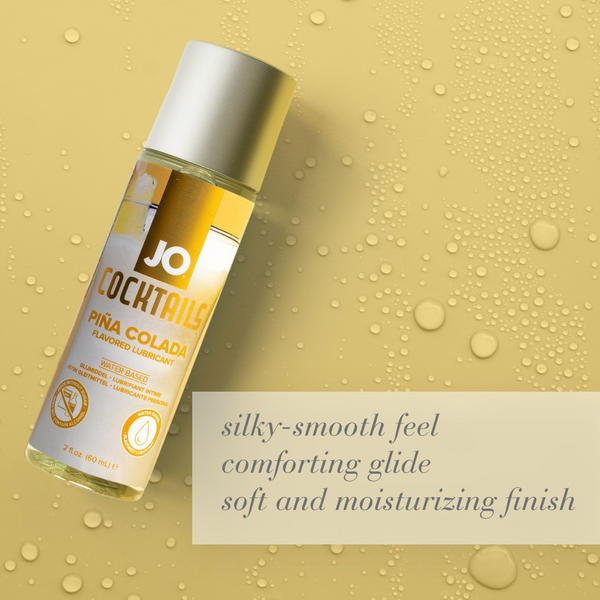 JO Cocktails Pina Colada Flavored Lube 2 fl oz - silky smooth