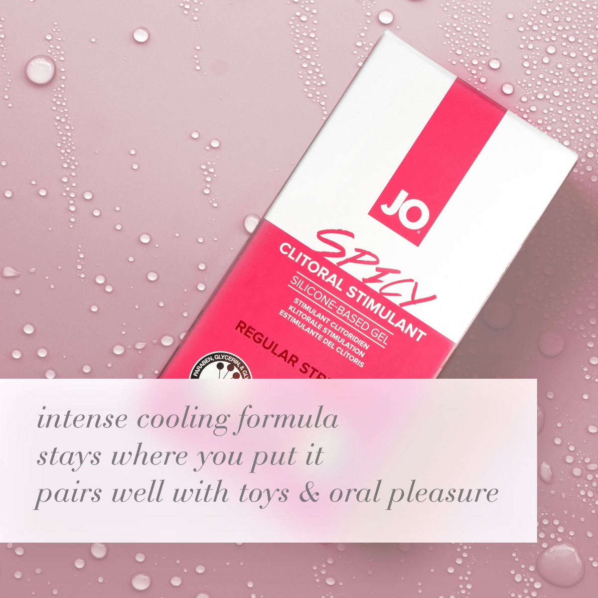 System JO SPICY Clitoral Stimulant 10ml - cooling formula