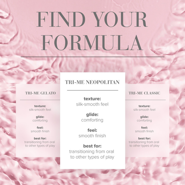 JO Tri Me Triple Pack NEAPOLITAN Water-Based - formula