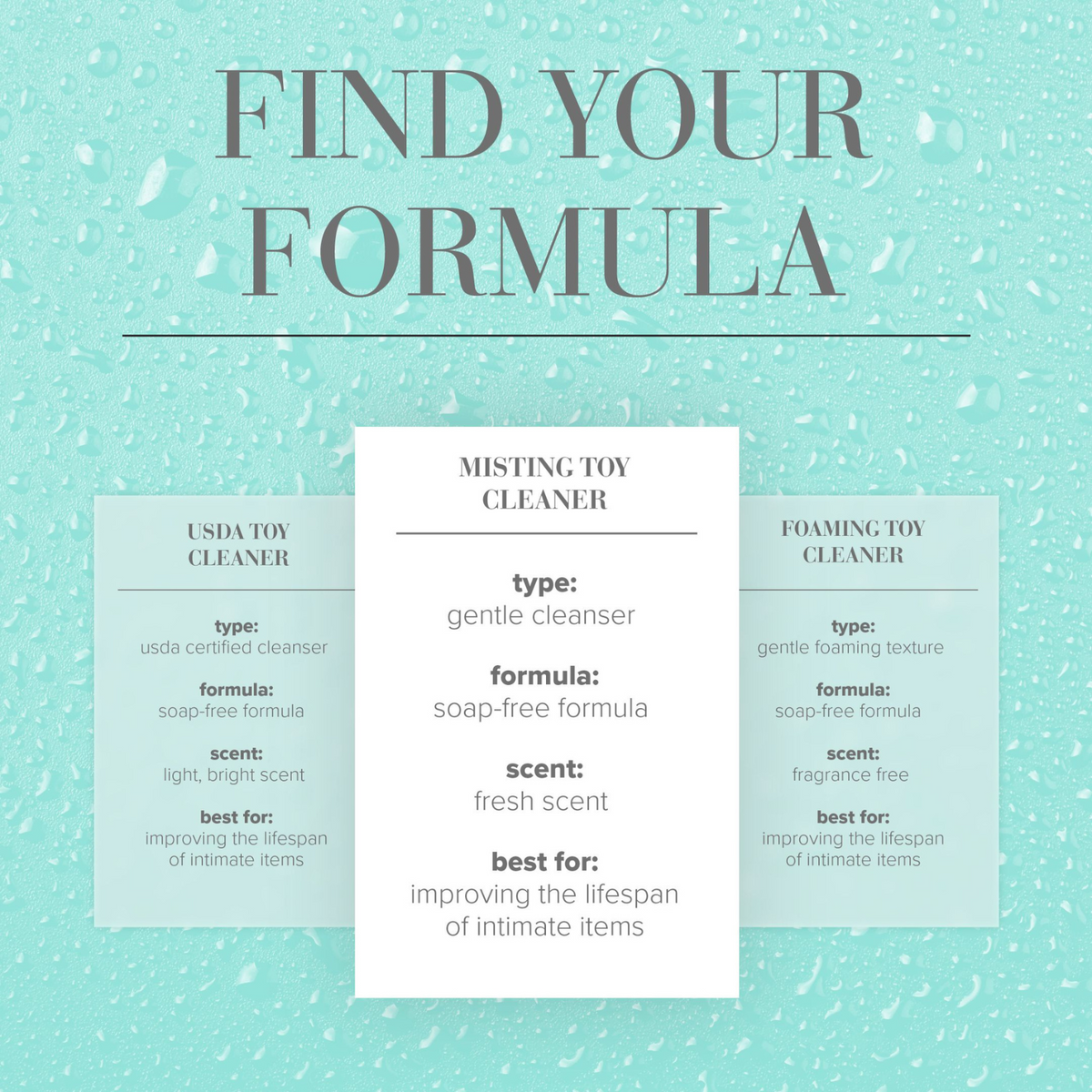 System JO Misting Toy Cleaner 120 ml - formula