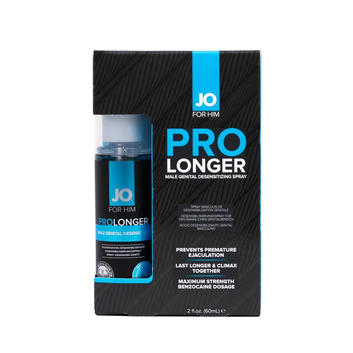 System JO Prolonger Spray For Him 60ml Main image