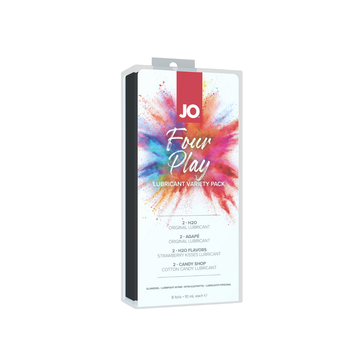 JO Four Play Water-Based Lubricant Variety Main image