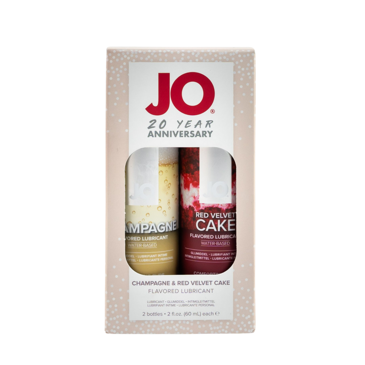 JO 20th Anniversary Water-Based Flavored Lubricant Gift Set Main image