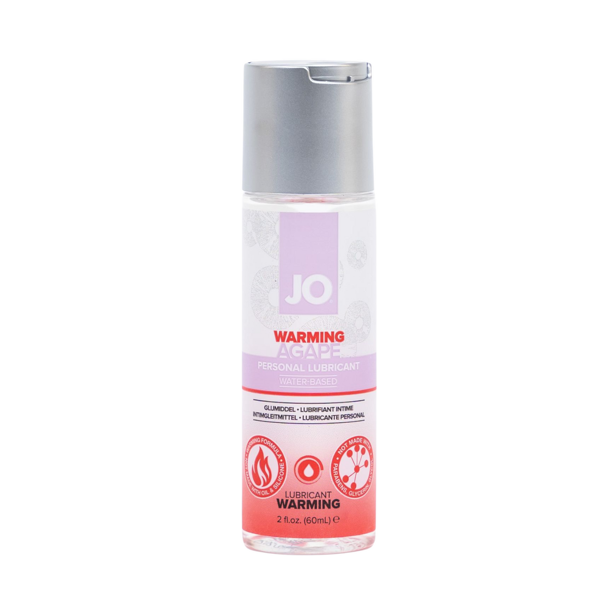 JO Agapé Warming Lubricant Water-Based 2 fl oz Imagen principal del producto