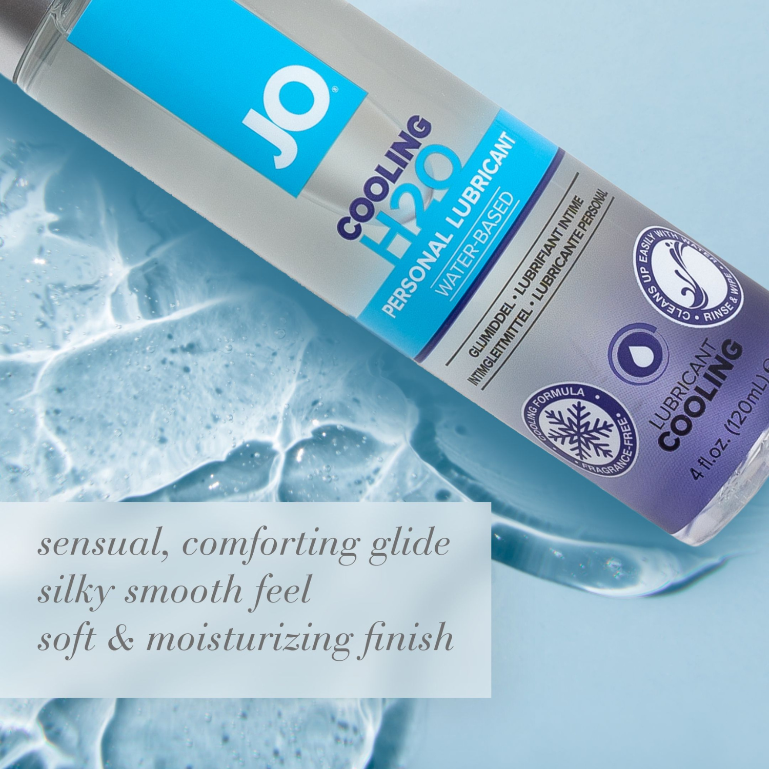 JO H2O Cooling Lubricant  WorldCondoms