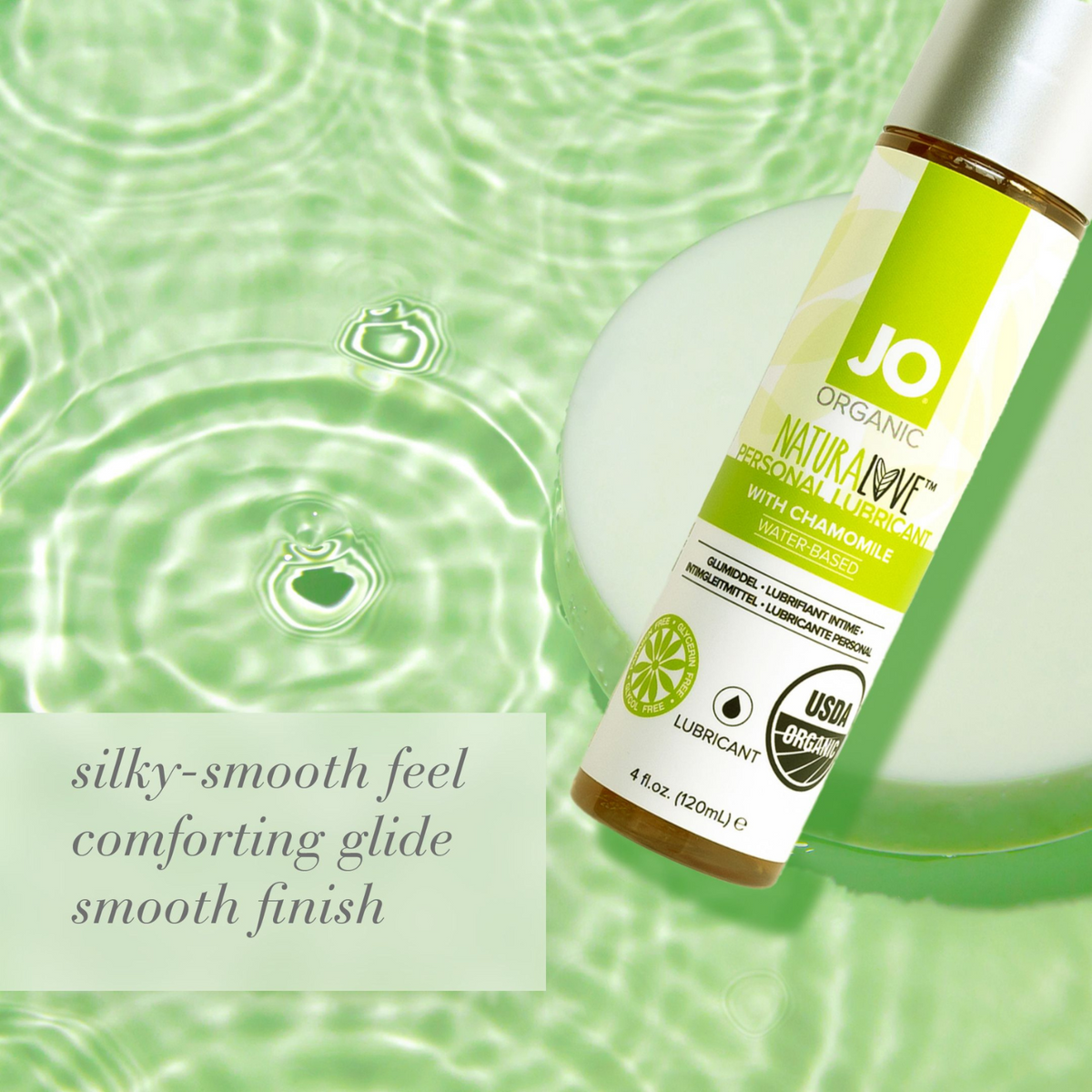 JO USDA Organic Original Natural Love - silky smooth