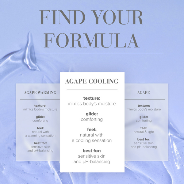 JO Agapé Cooling Lubricant Water-Based 2 fl oz - formula
