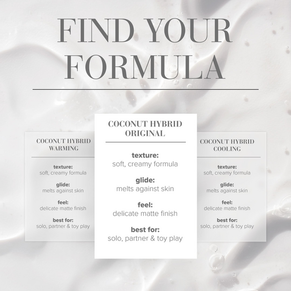 JO Silicone Free Hybrid Coconut Original - formula