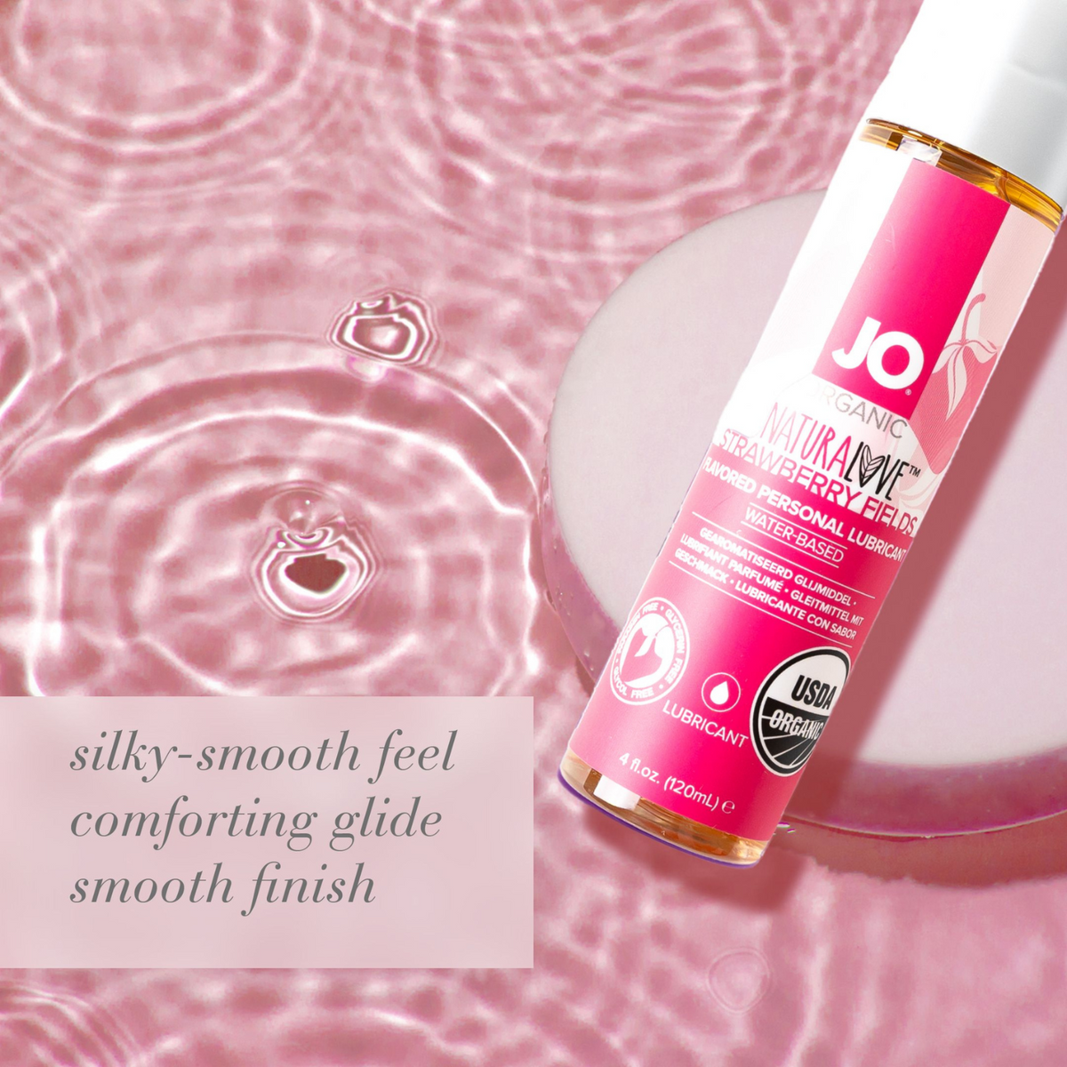 System JO Naturalove Organic Strawberry - silky smooth