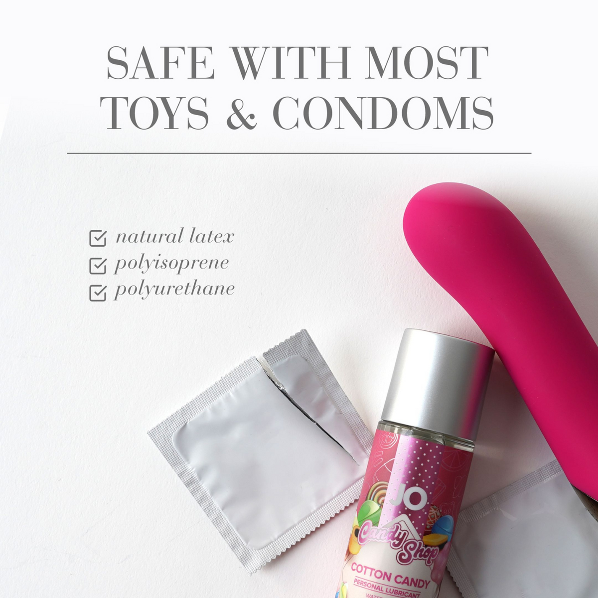 System JO CandyShop Cotton Candy 60 ml - safe to use