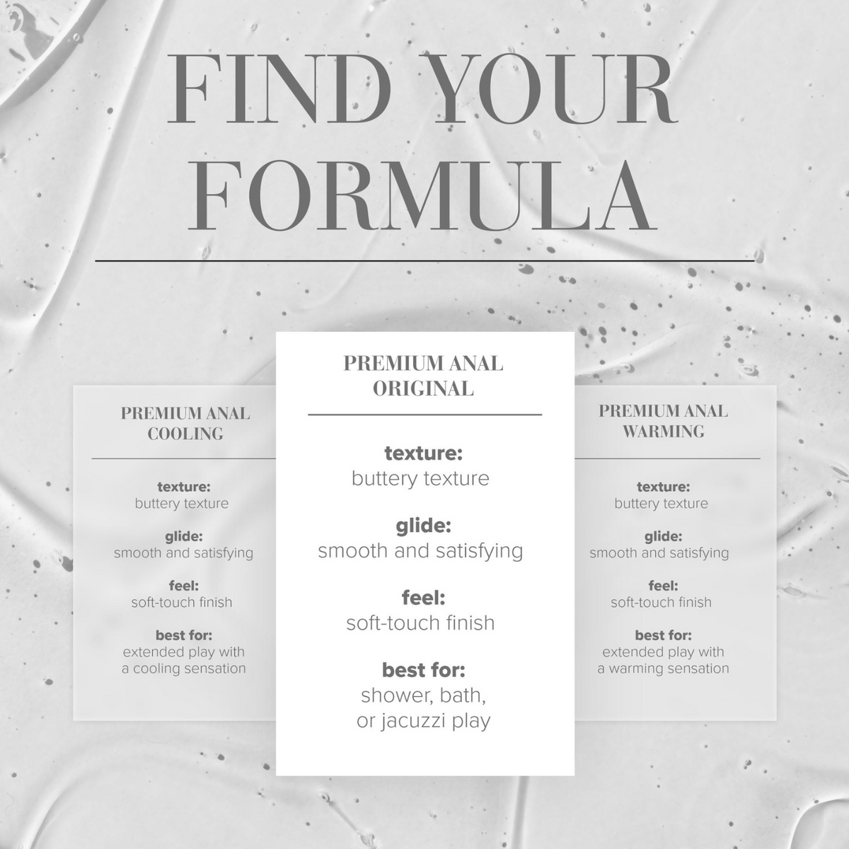 JO Premium Anal Original Silicone-Based formula