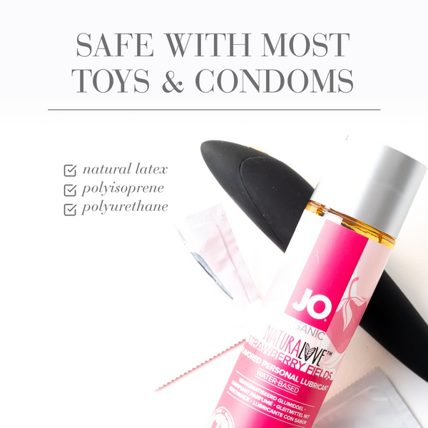 System JO Naturalove Organic Strawberry safe to use