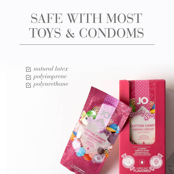 System JO CandyShop Cotton Candy Pack 12 x 10 ml - safe to use