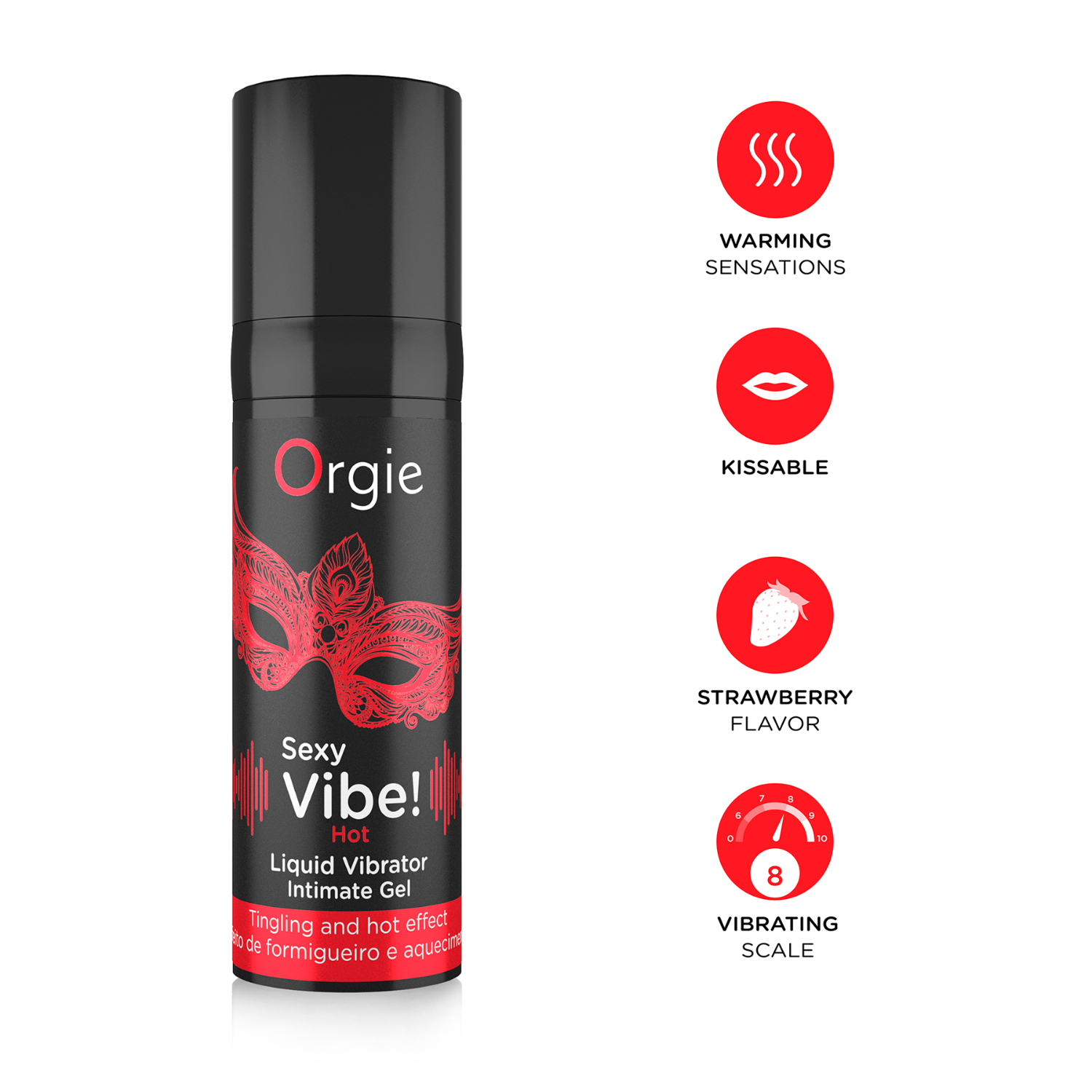 Orgie Sexy Vibe! Hot Gel 15ml