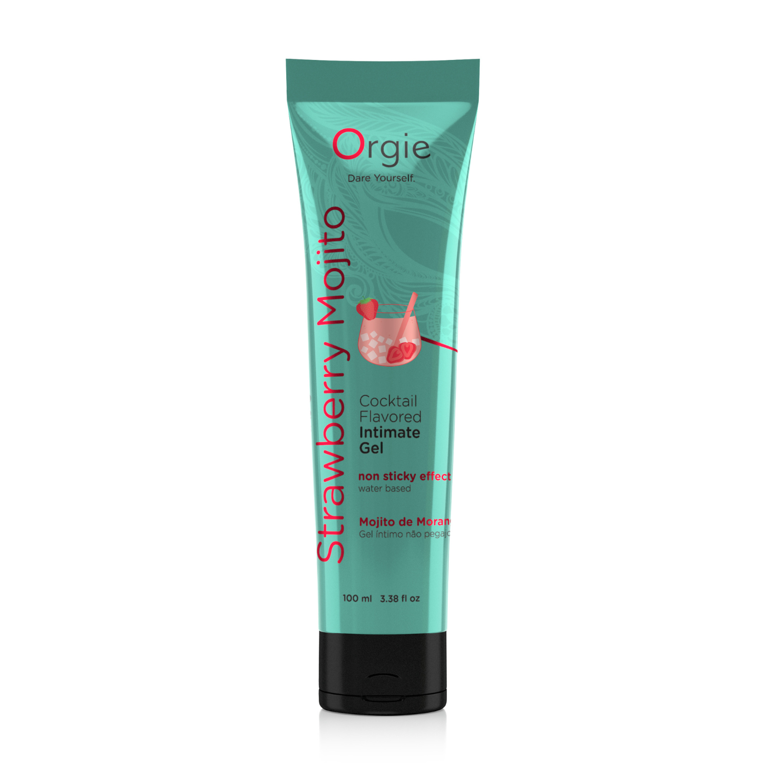 Orgie Lube Tube Strawberry Mojito Flavor ❤️ WorldCondoms