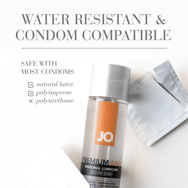 JO Premium Anal Original Silicone-Based - water resistant