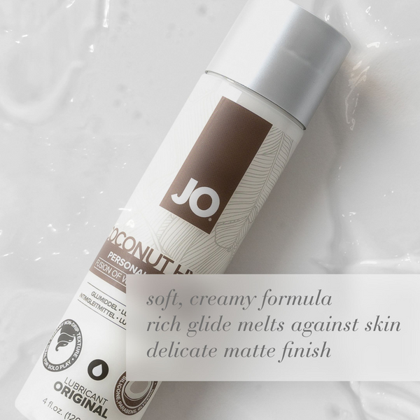 JO Silicone Free Hybrid Coconut Original - creamy formula