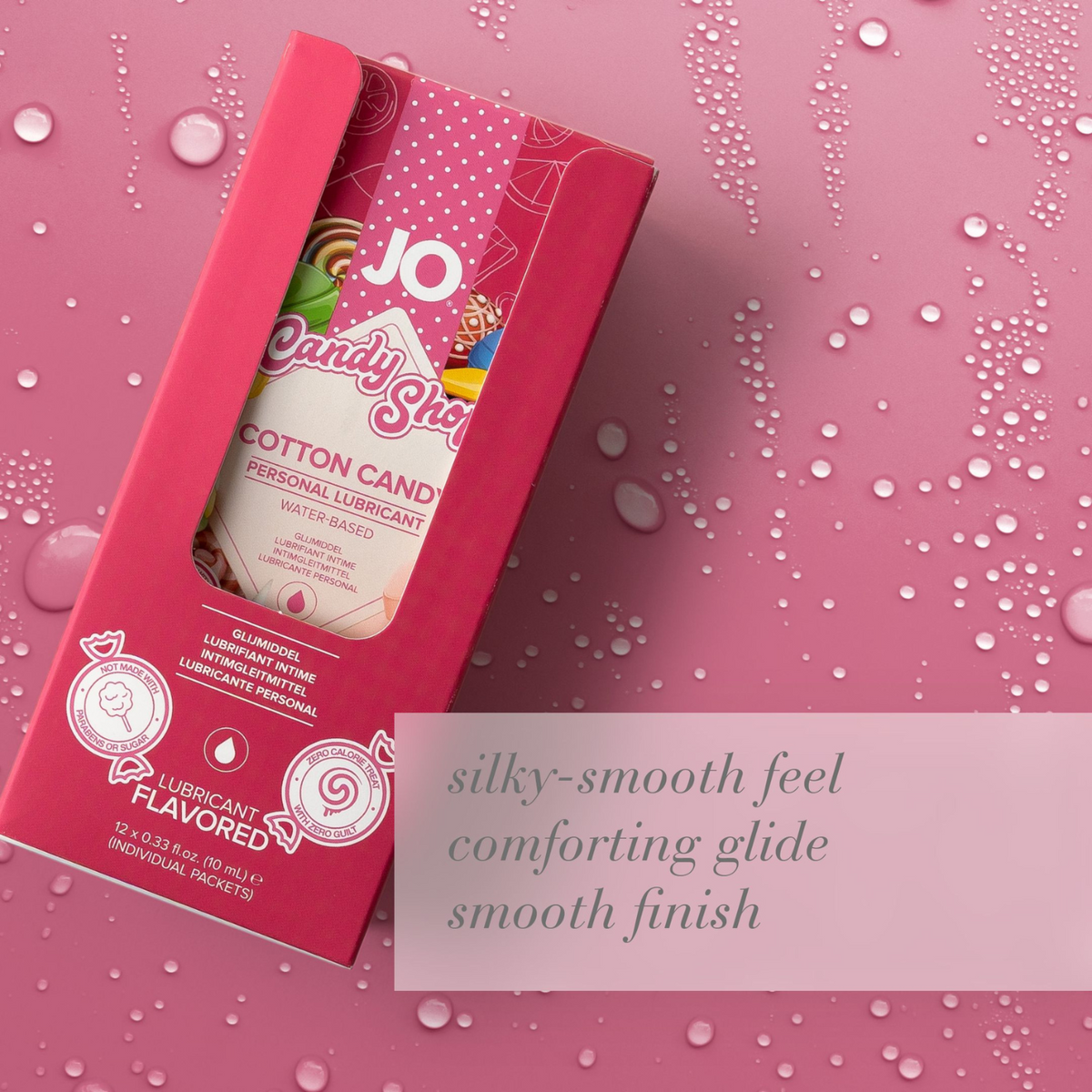 System JO CandyShop Cotton Candy Pack 12 x 10 ml - silky smooth
