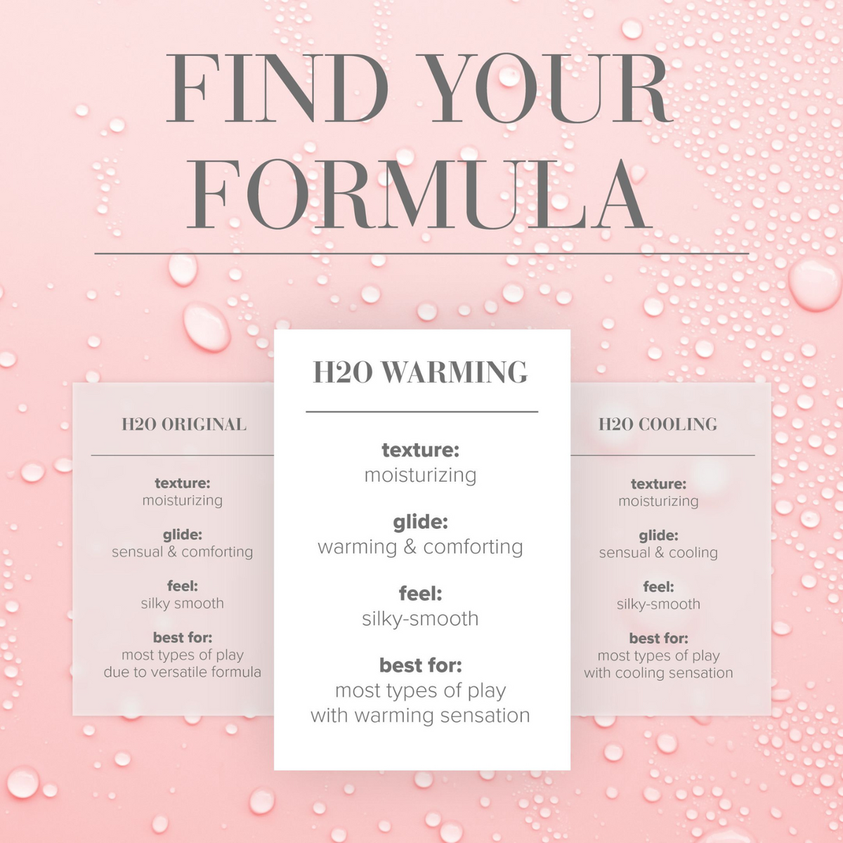System JO Warming H2O- formula