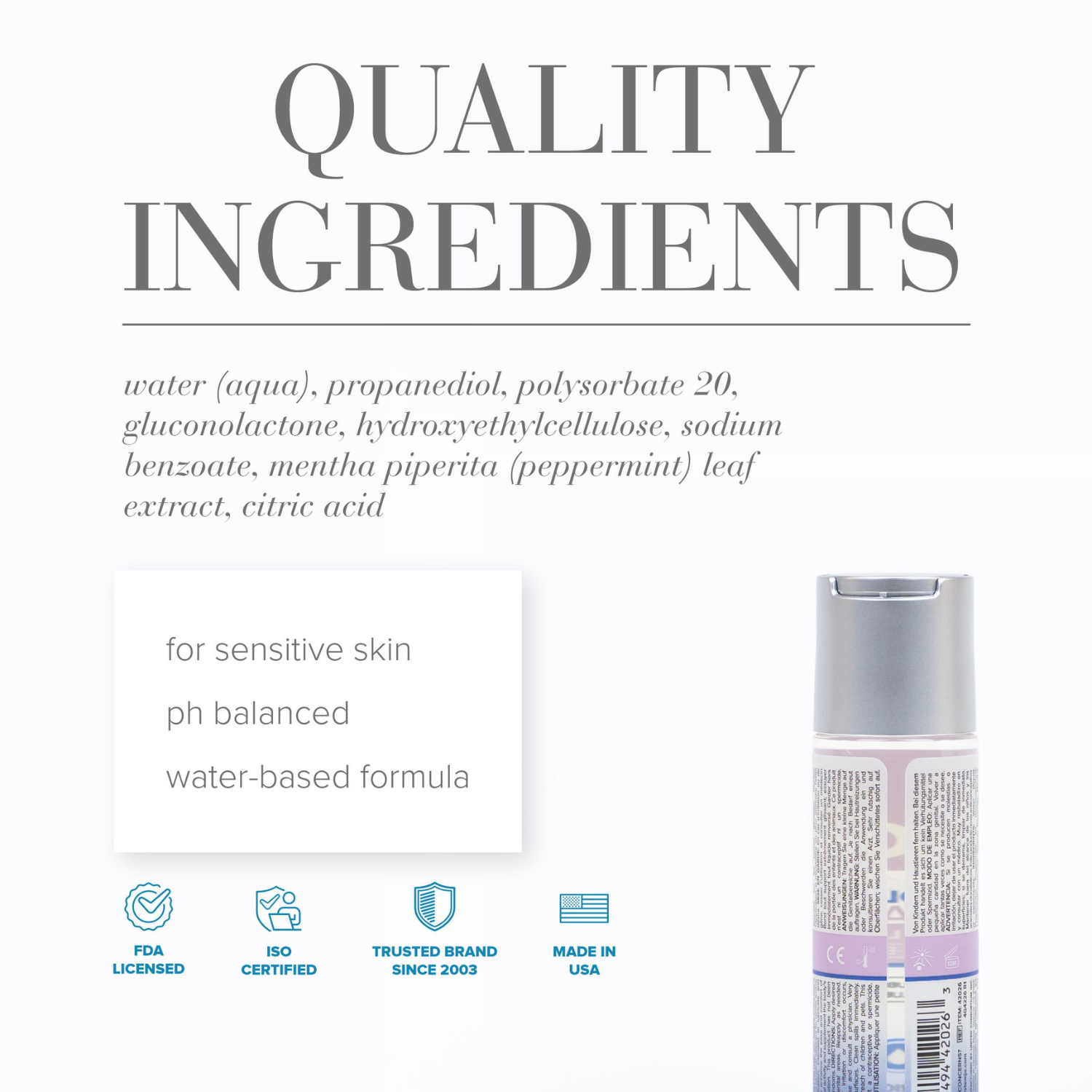 JO Agapé Cooling Lubricant Water-Based 2 fl oz Secondary image