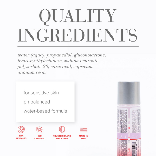 JO Agapé Warming Lubricant Water-Based 2 fl oz - quality