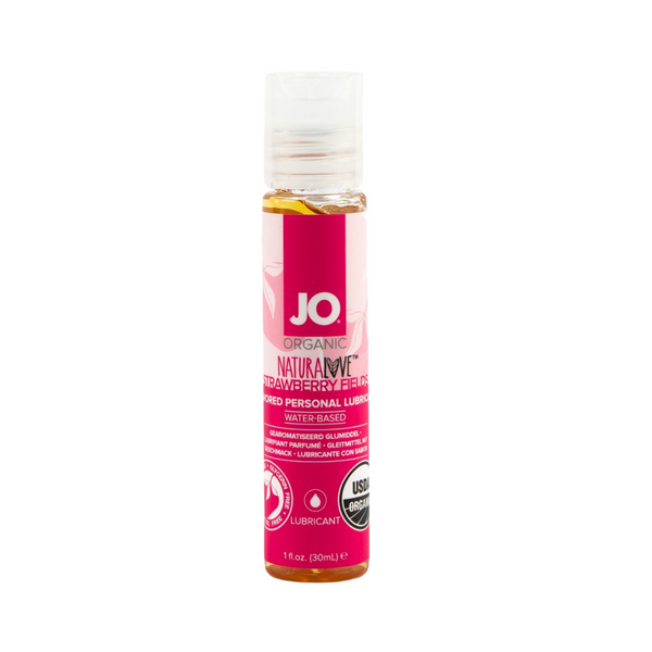 System JO Naturalove Organic Strawberry 1 fl oz