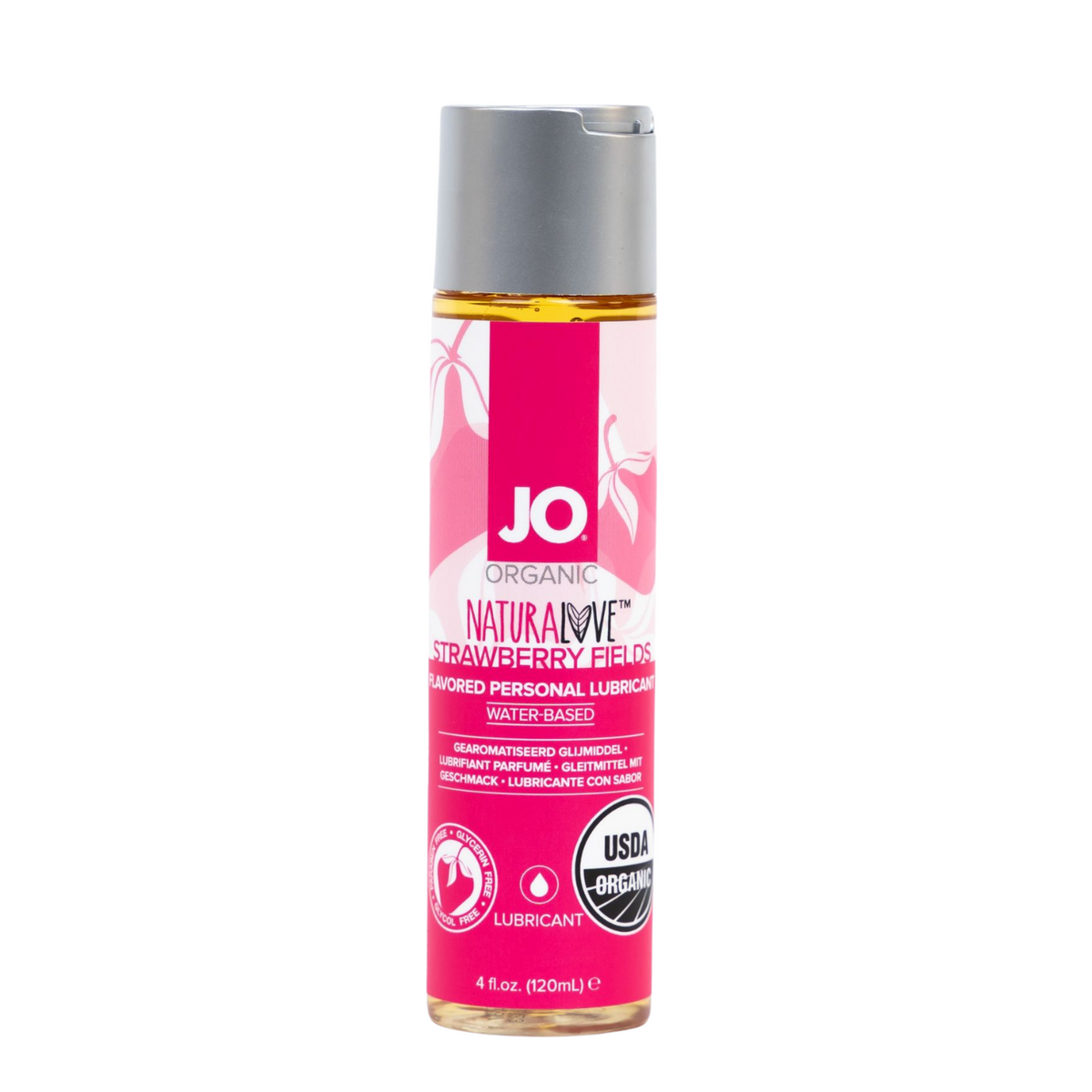 System JO Naturalove Organic Strawberry 4 fl oz
