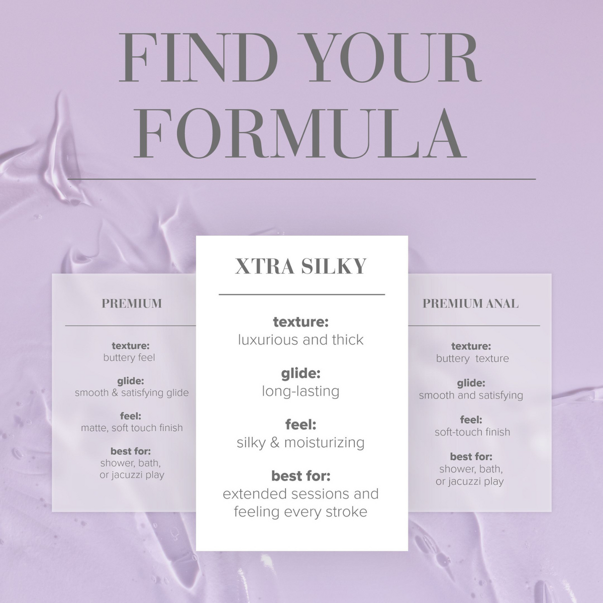 JO Xtra Silky Silicone - formula