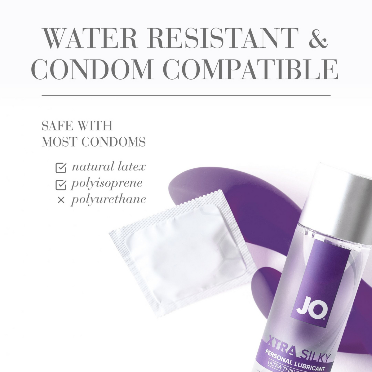 JO Xtra Silky Silicone - water resistant
