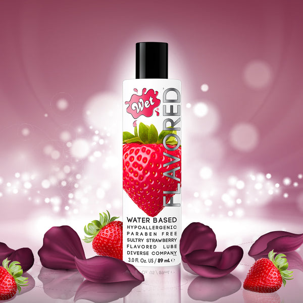 Wet Flavored Sexy Strawberry