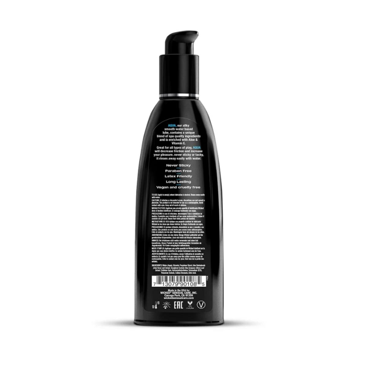 Wicked Aqua 250ml Back