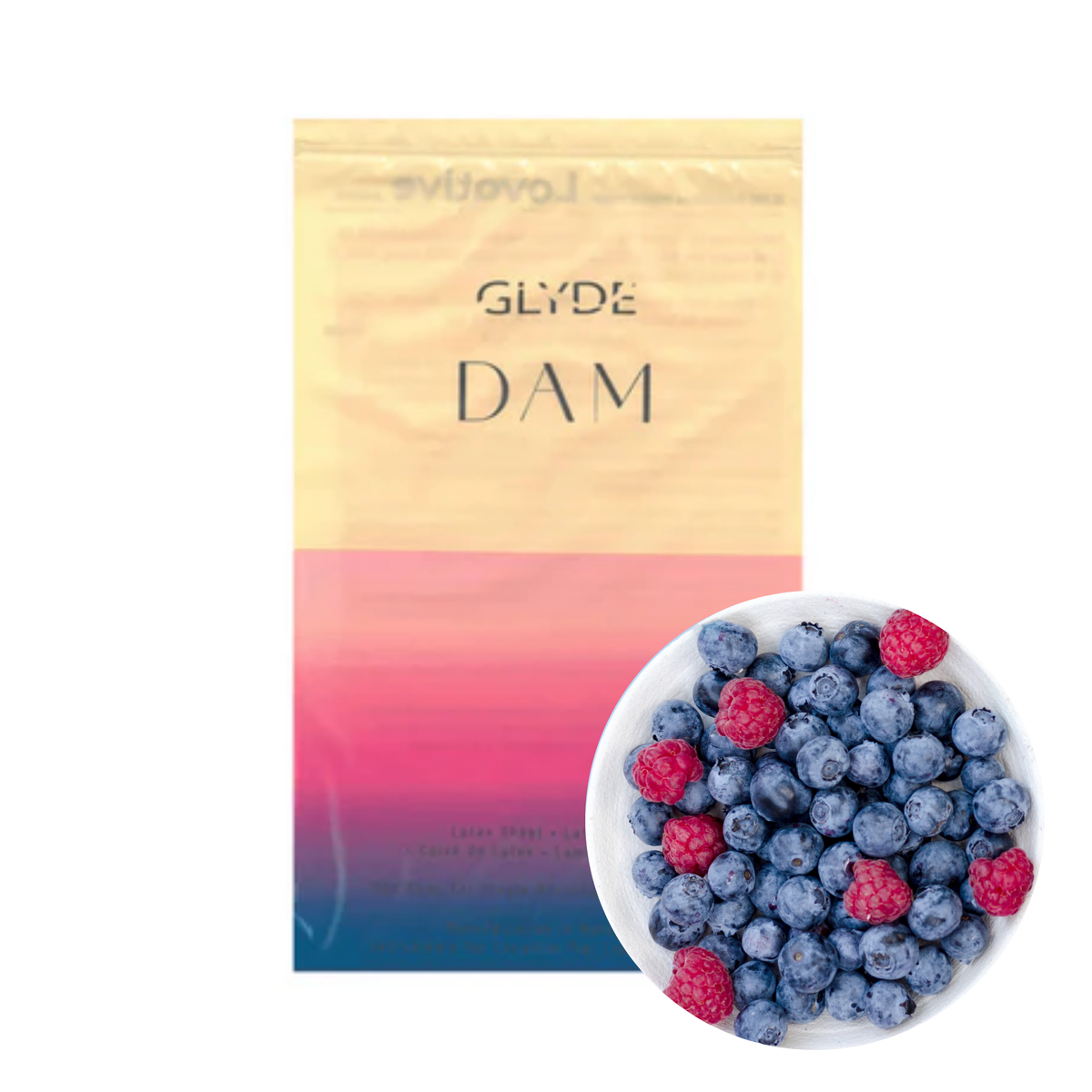 Sheer Glyde Dams Purple/Wildberry Main image