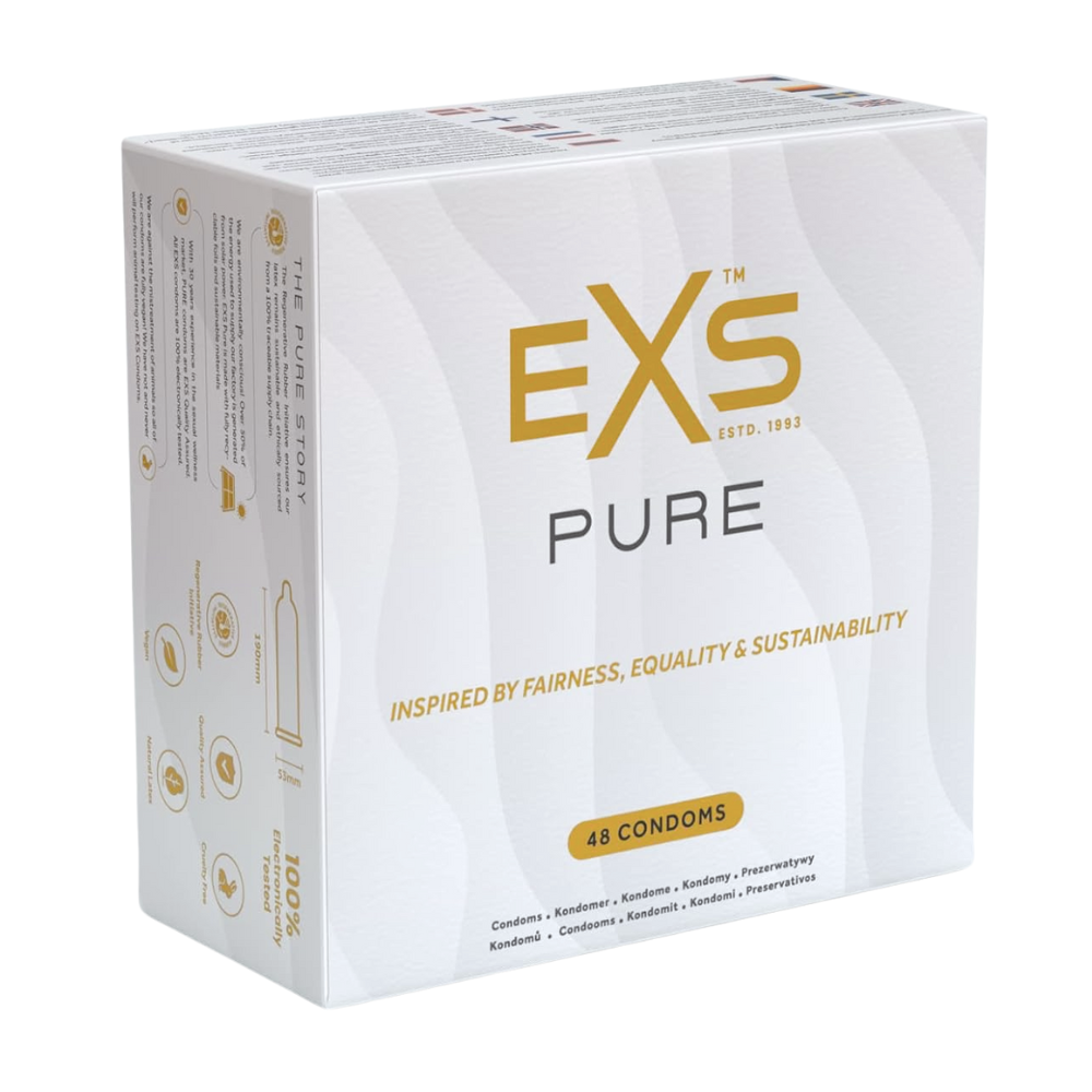 EXS Pure Ultra Thin Latex Box 48 WorldCondoms