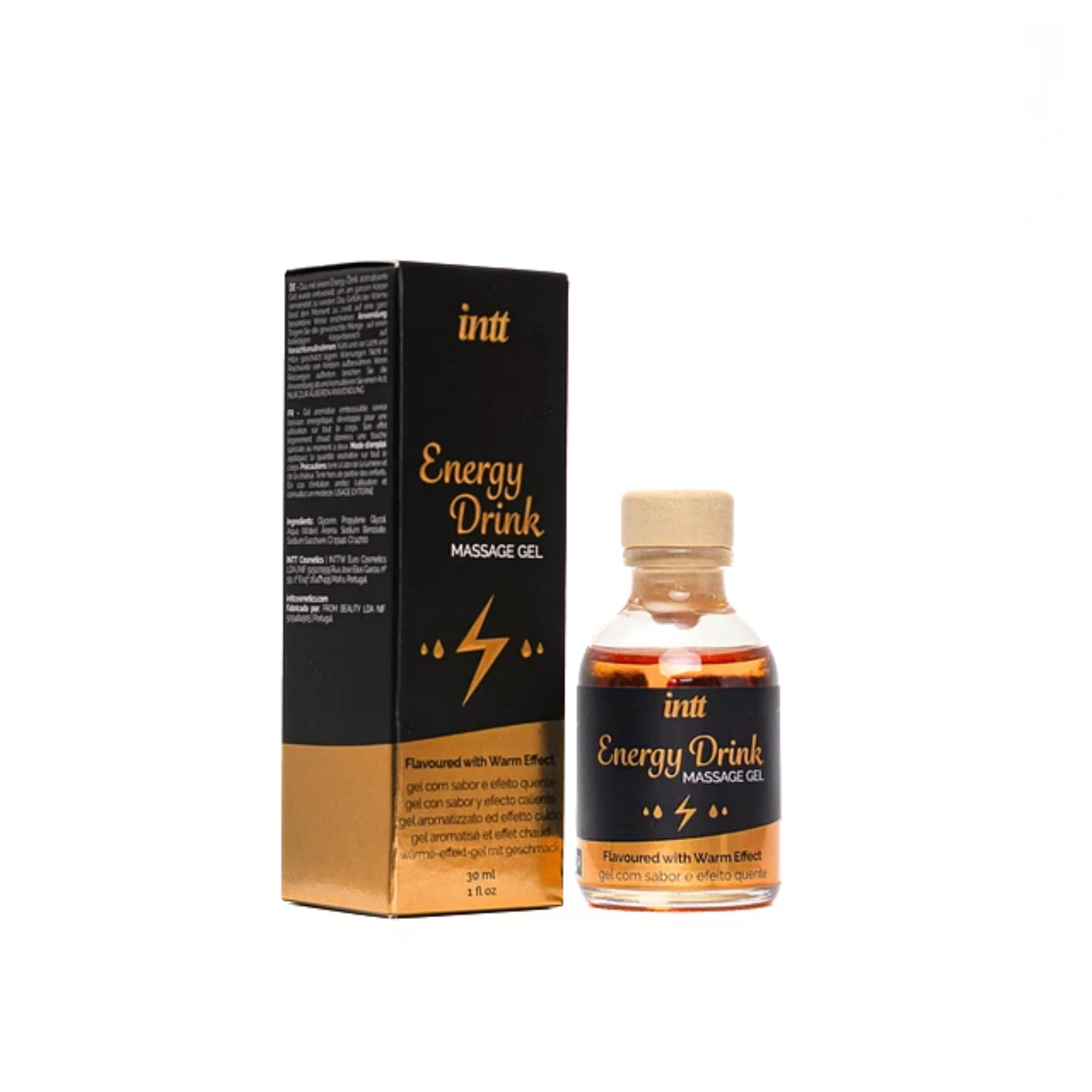 Gel de masaje besable intt Energy Drink 30 ml Imagen secundaria del producto
