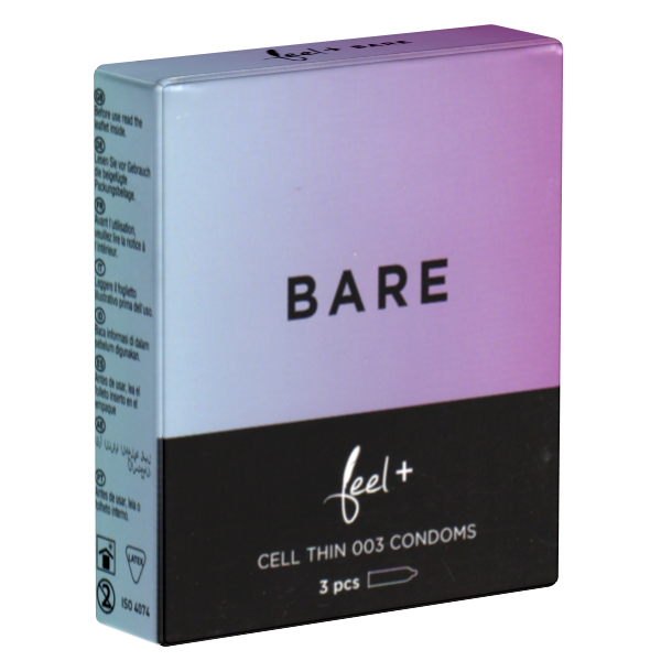 Feel Bare Condoms Box 3 ️ WorldCondoms