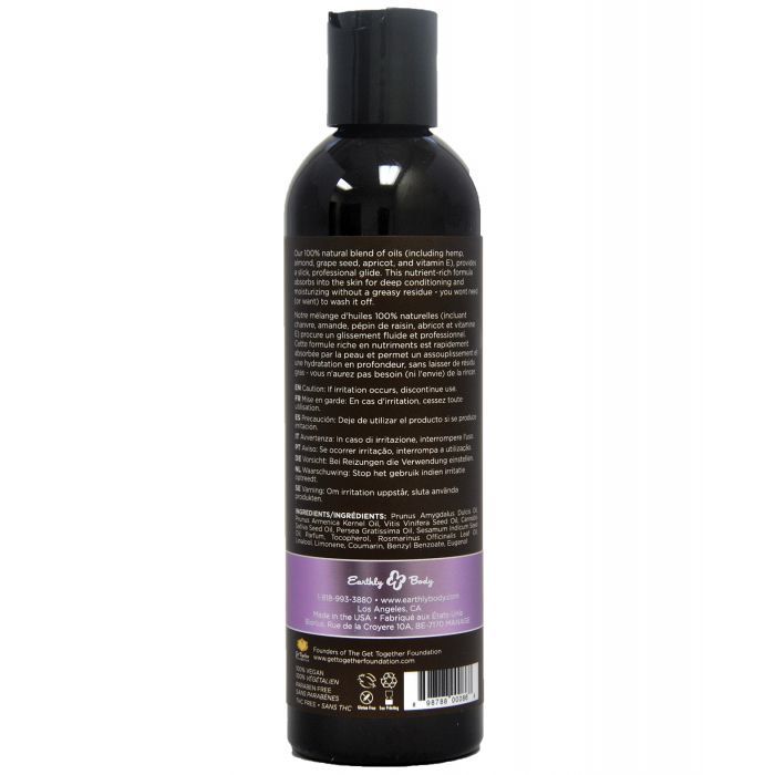 Earthly Body Massage & Body OIL Lavender
