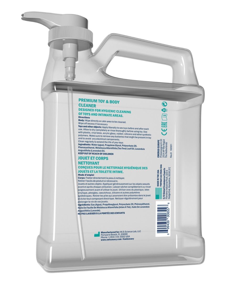 Swiss Navy Toy & Body Cleaner 128 fl oz Secondary image