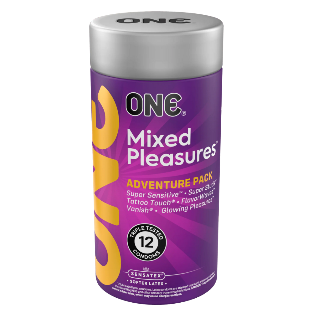 ONE Condoms Mix Pleasure Box 12 Main image